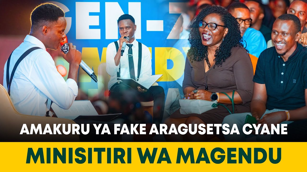 MBEGA GUSEKA 😂😂 MINISITIRI WA MAGENDU ASEKEJE ABANTU BARATEMBAGARA😂😂AMAKURU YE ARAGUSETSA CYANE 😂😂