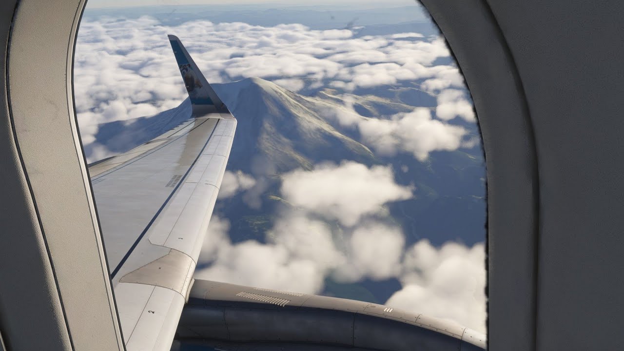 MSFS2024, Best Default Aircraft? Airbus A320-251N SEA-SLC, Realistic Procedures, Gusty Xwind Landing