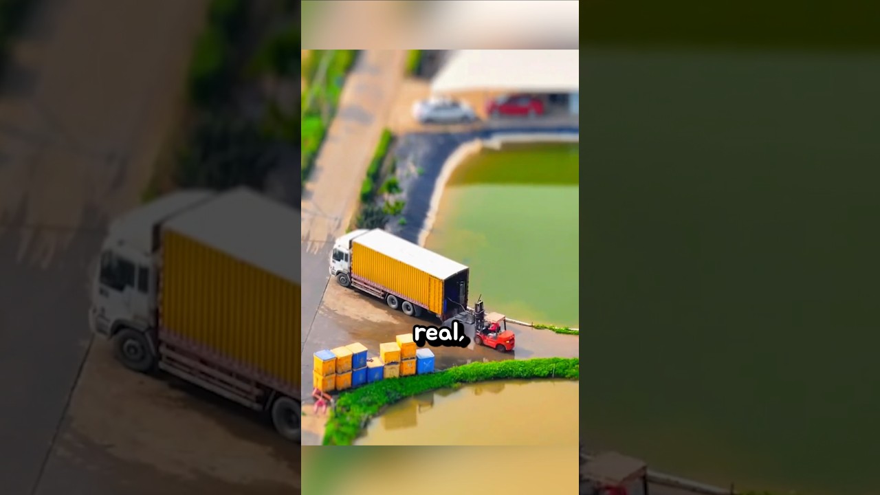 Is This Real or a Miniature? The Magic of Tilt-Shift!🎥