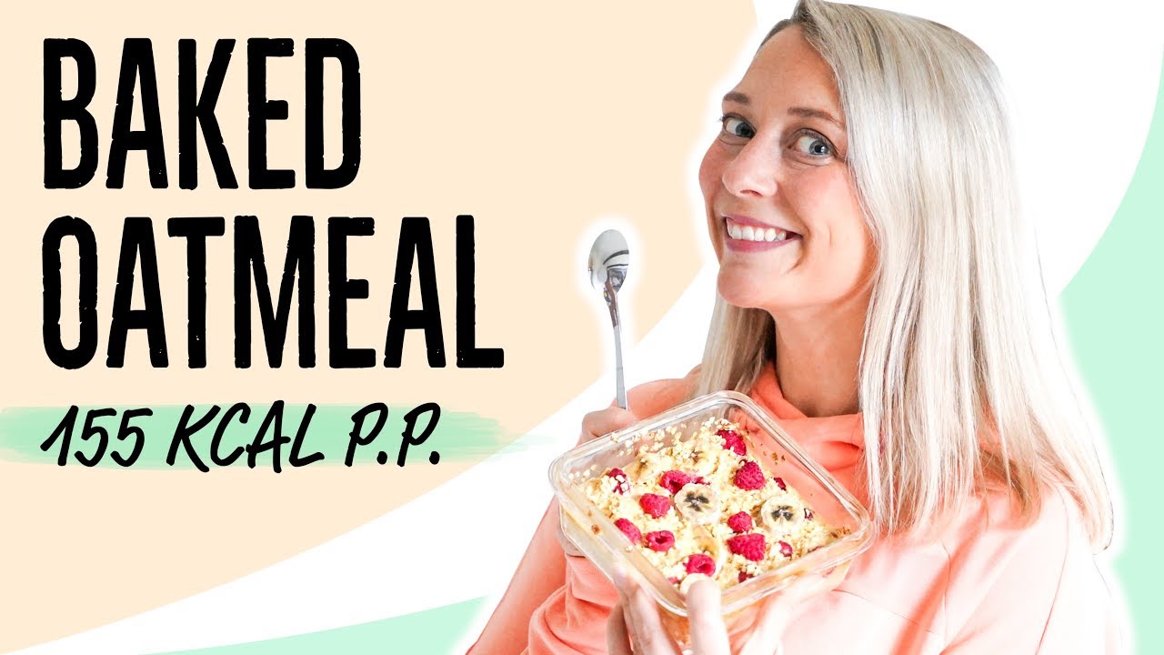 GESUNDES FRÜHSTÜCK | In 30 Minuten Baked Oatmeal für 1 Woche