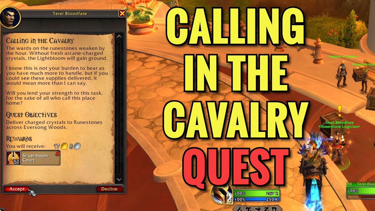 Calling In The Cavalry Quest (WoW Midnight)