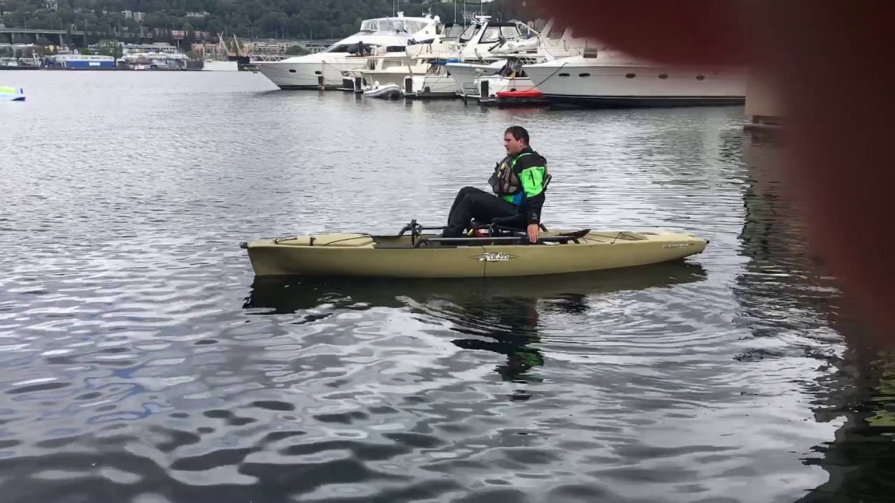 Hobie PA 14 flip and reentry