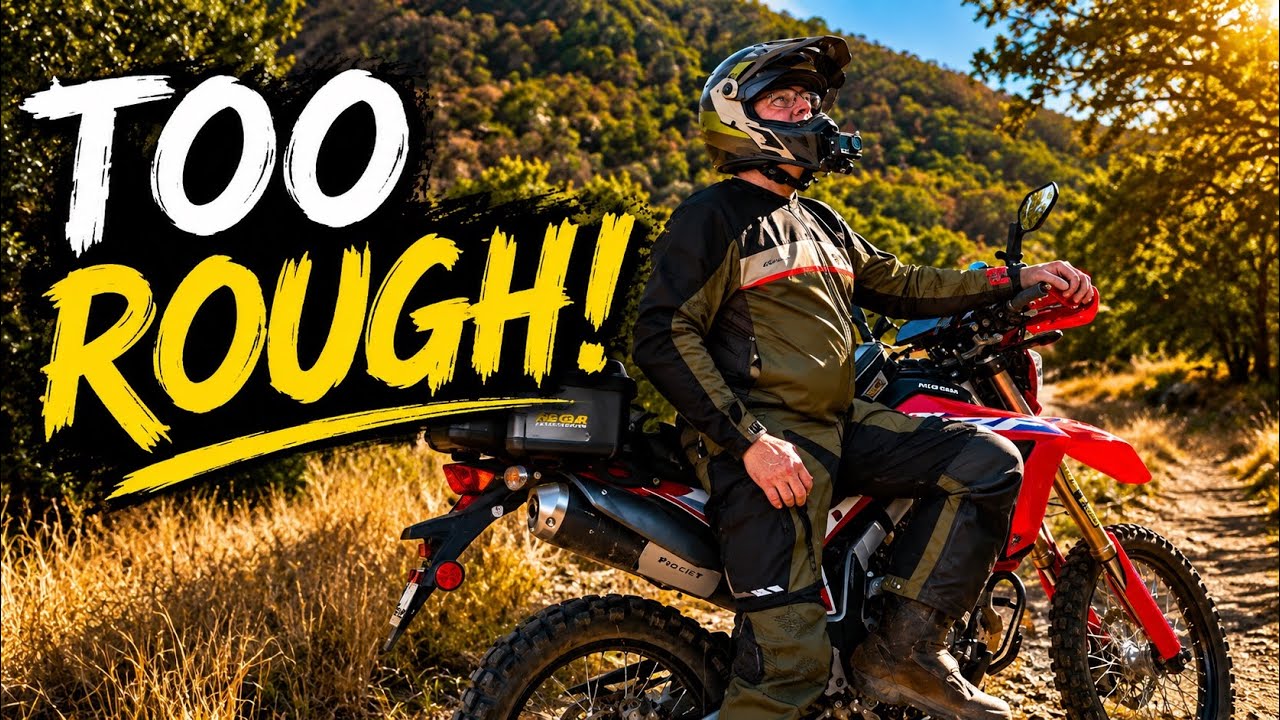 Honda CRF300L. Горы слишком суровы!