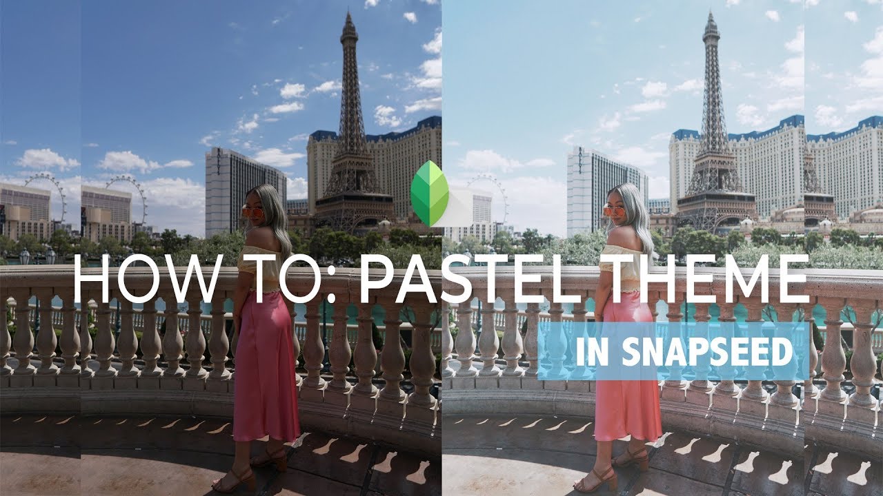 HOW TO: PASTEL THEME IN SNAPSEED + 3 FREE PRESETS GIVEAWAY