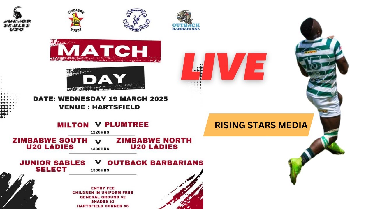 U20 JUNIOR SABLES SELECT VS OUTBACK BARBARIANS