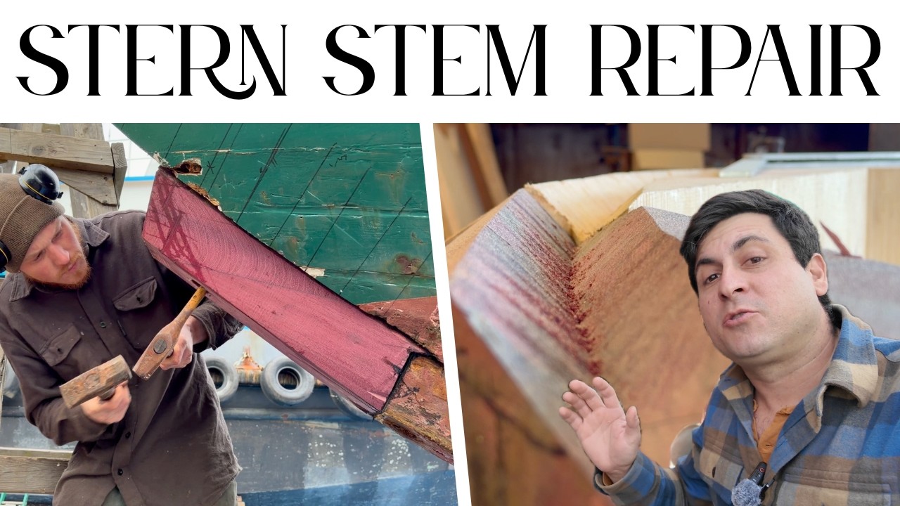 EP33: A Complex Undertaking to Replace the Stern Stem of Argonaut II