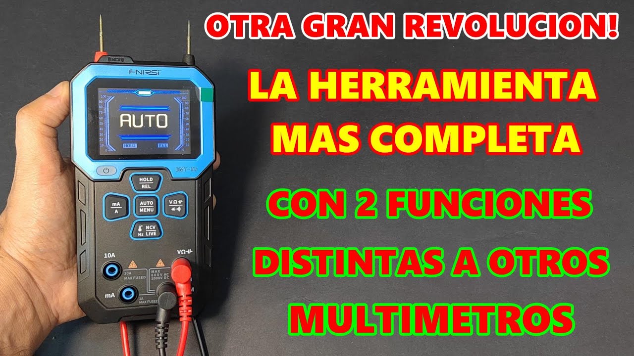 ✅ IMPRESIONANTE HERRAMIENTA PARA TU TALLER! 👉 EL MULTIMETRO DIGITAL INTELIGENTE DISTINTO AL RESTO