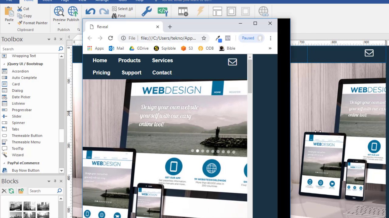 Themeable Menu - Bootstrap and jQuery