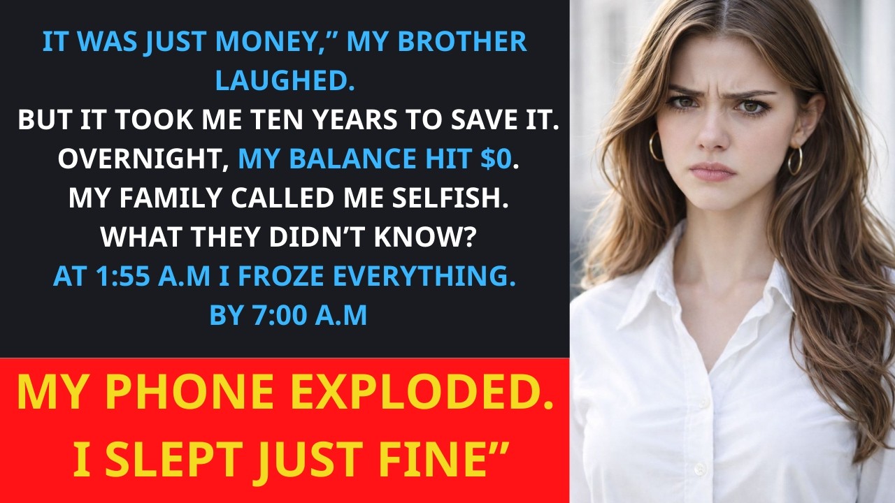 Said it was just cash. Ten years gone by dawn. At 2 a.m. i locked it all. By morning, they panicked!