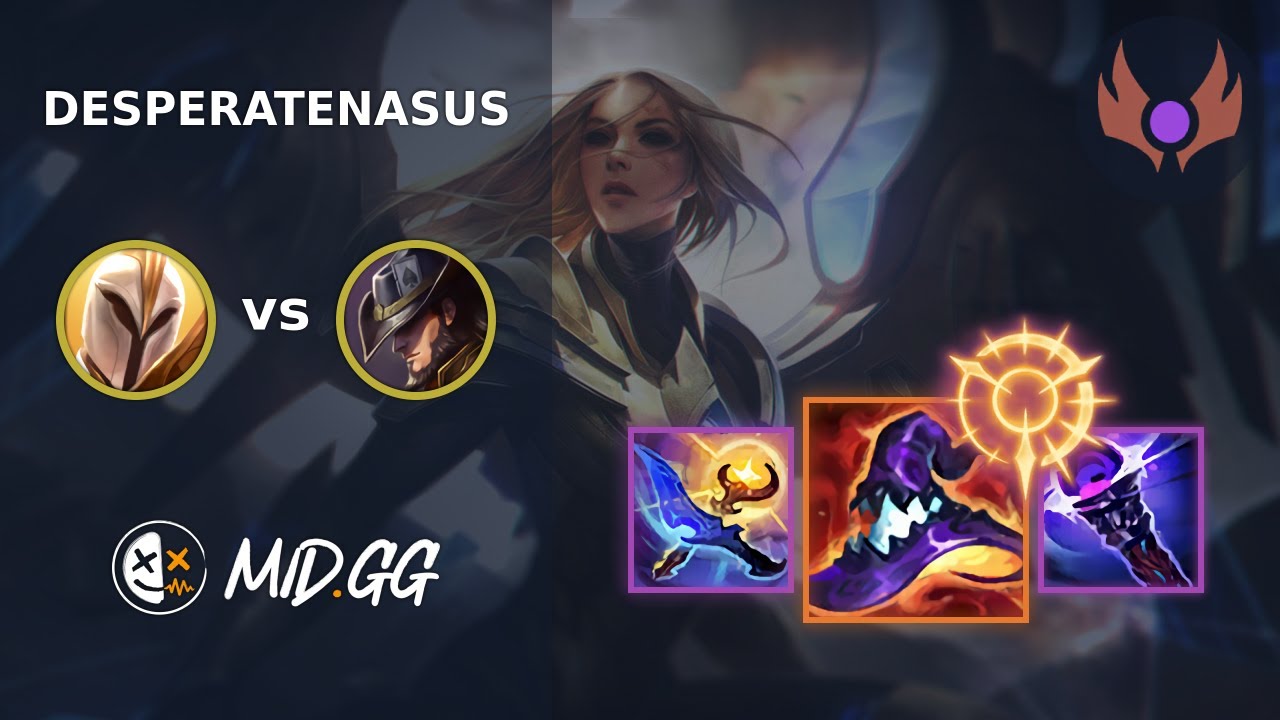 MID.GG: [ DesperateNasus ] Kayle MID vs Twisted Fate | EUW MASTER | LOL Season 2025