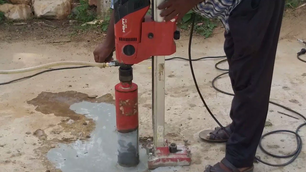 Cement Concrete roads || cc road core cutter