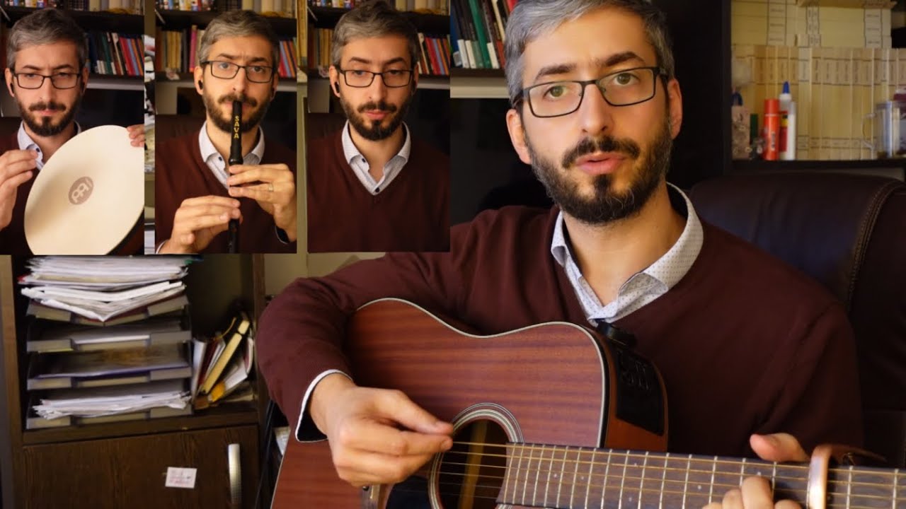 ❄️Deschide ușa, creștine! (florile dalbe) / 2 Voci, fluier, chitară❄️