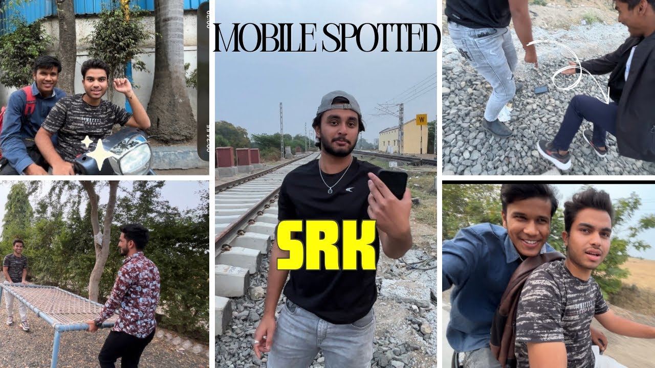 SRK mobile spotted on nagar Chennai Express 😲