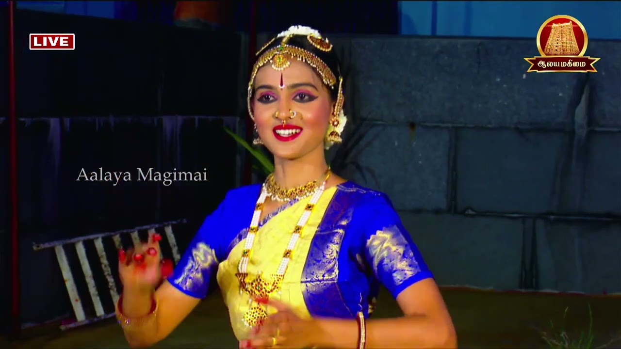 🔴பரதநாட்டியம்| கொண்டைமுடி அலங்கரித்து| Bharatanatyam  #Aalayamagimai