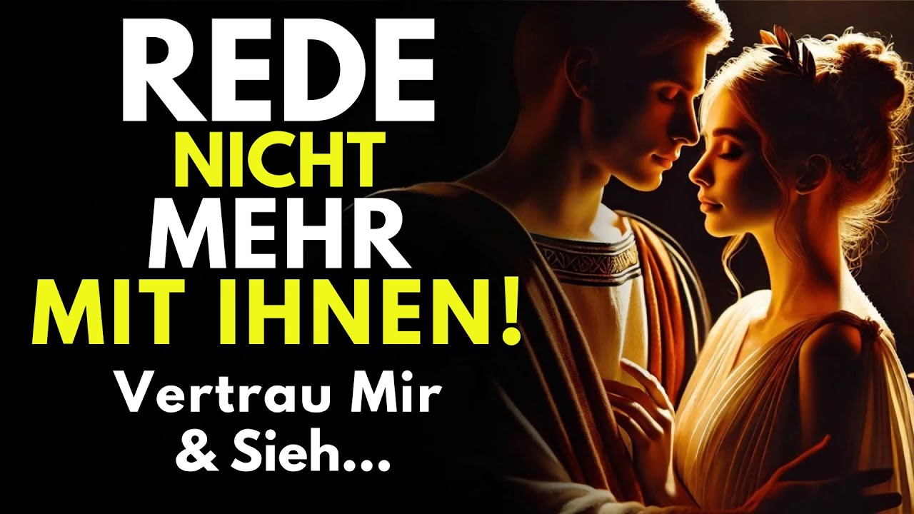 Sie Werden Das Tun, Wenn Du Aufhörst, Mit Ihnen Zu Reden - Stoizismus