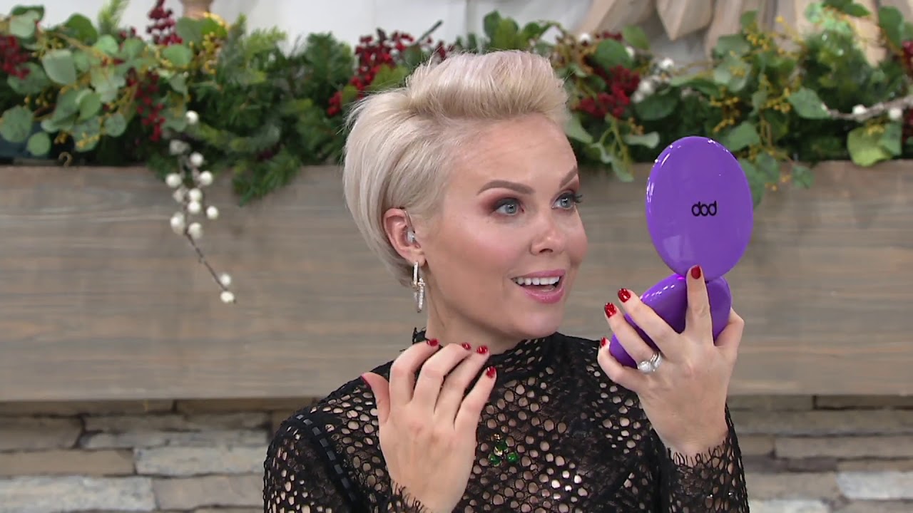 Pop Sonic Beauty Compact Travel Mirror on QVC