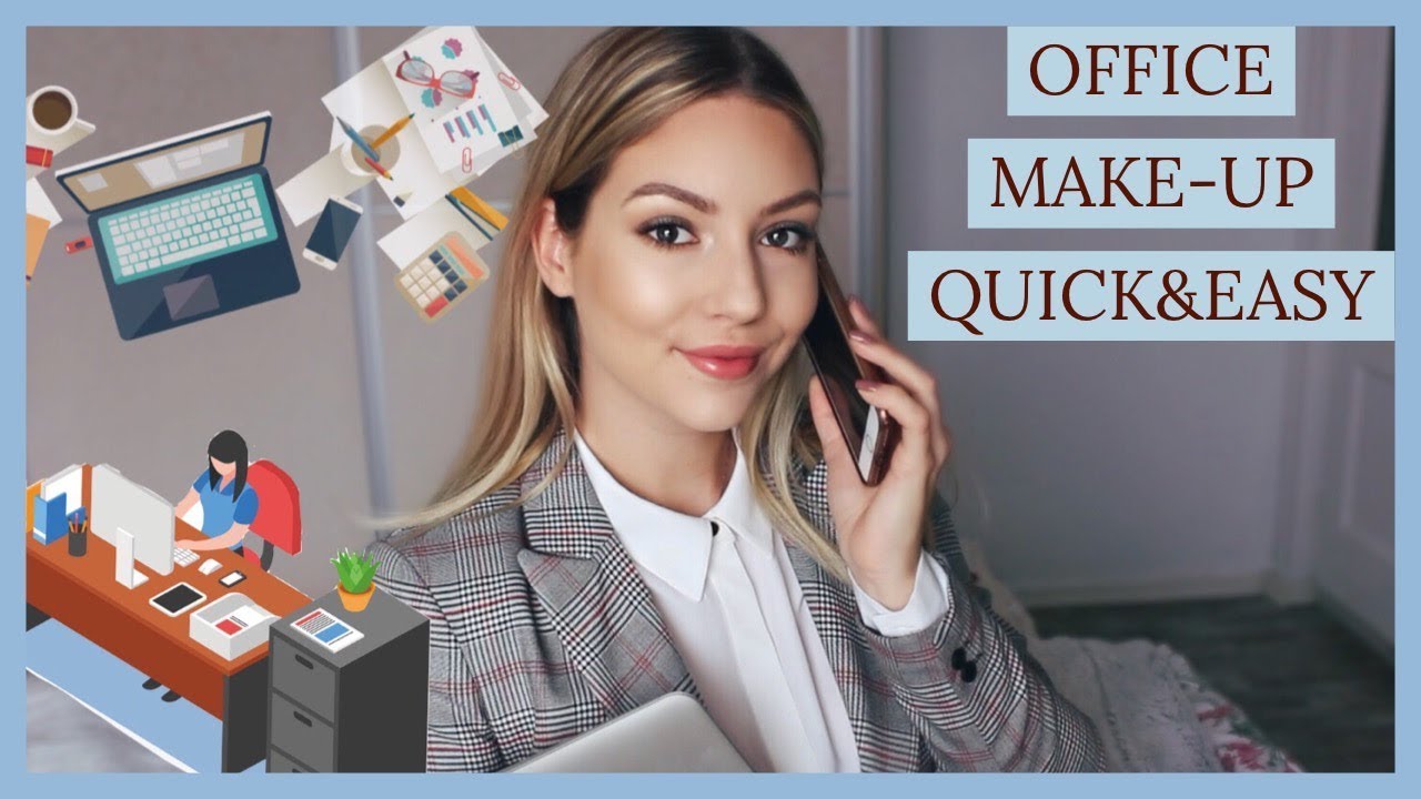 Machiaj Office in 10 minute | Natural, Rapid si Rezistent | ILINCA ANTONESCU