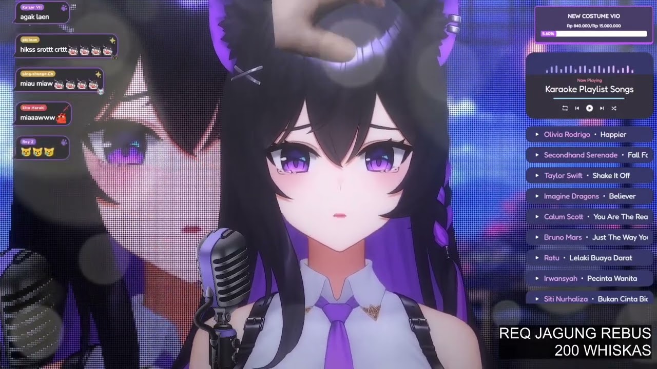 Violetta Calytrix (#cover ) - Miaw Miaw sad song