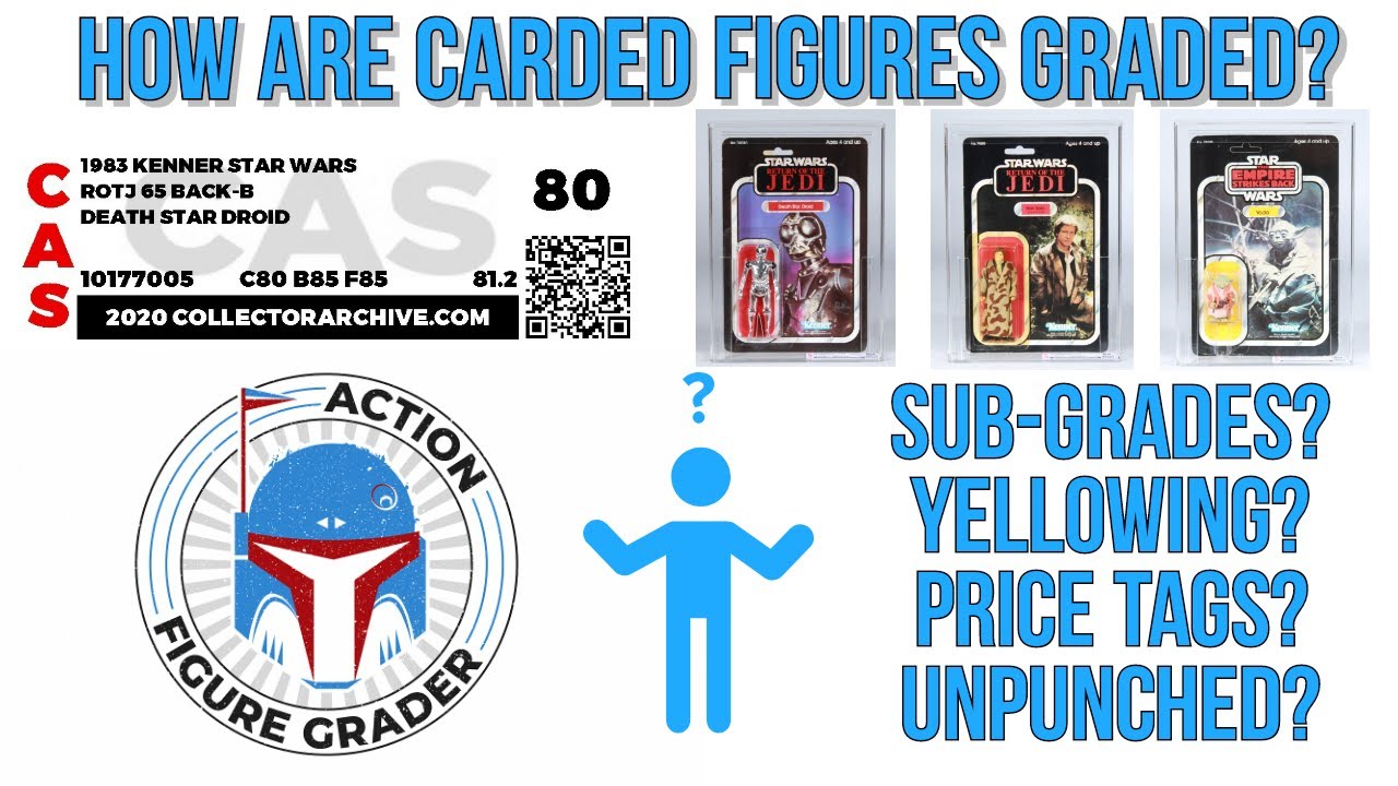 Vintage Star Wars Collecting: How Are Carded Figures Graded?
