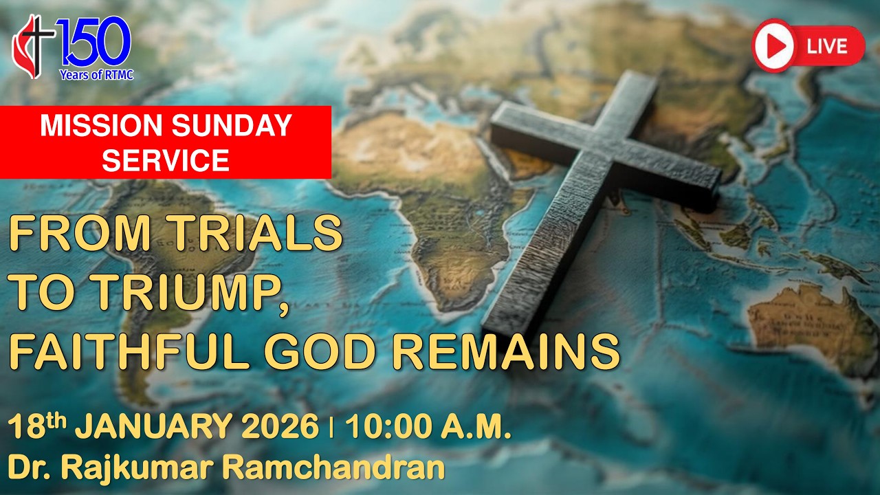 18th JANUARY 2026 | MISSION SUNDAY ONLINE SERVICE I FROM TRIALS TO TRIUMP, FAITHFUL GOD REMAINS