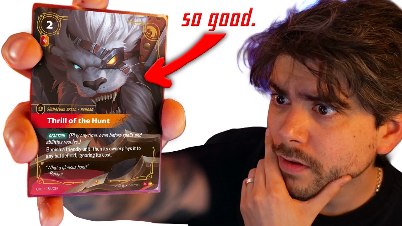 This Rengar Deck is UNDERRATED! - Riftbound POV