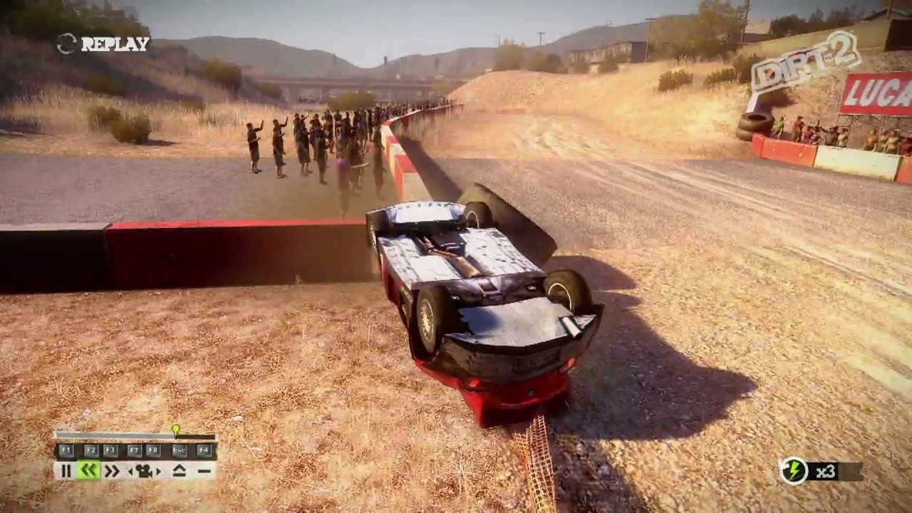 Dirt 2 crash montage