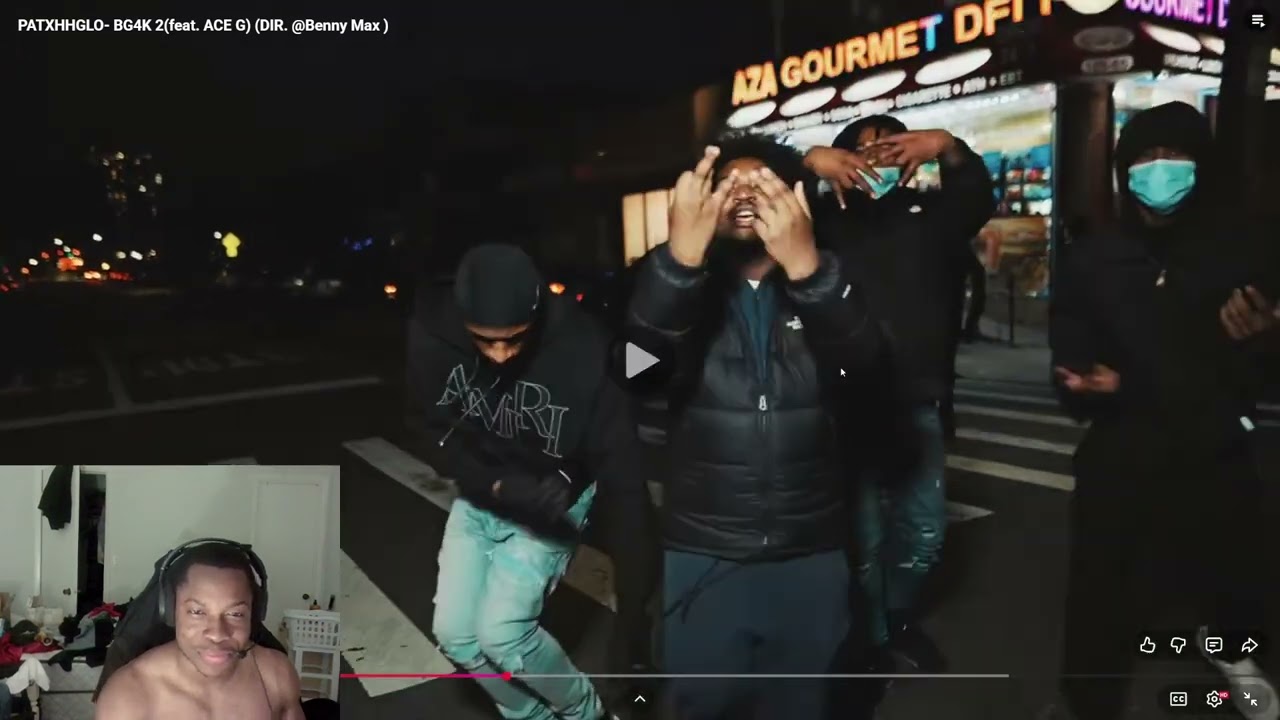 PATXHHGLO- BG4K 2(feat. ACE G) (DIR. ‪@BennyCinemax‬) REACTION!!!
