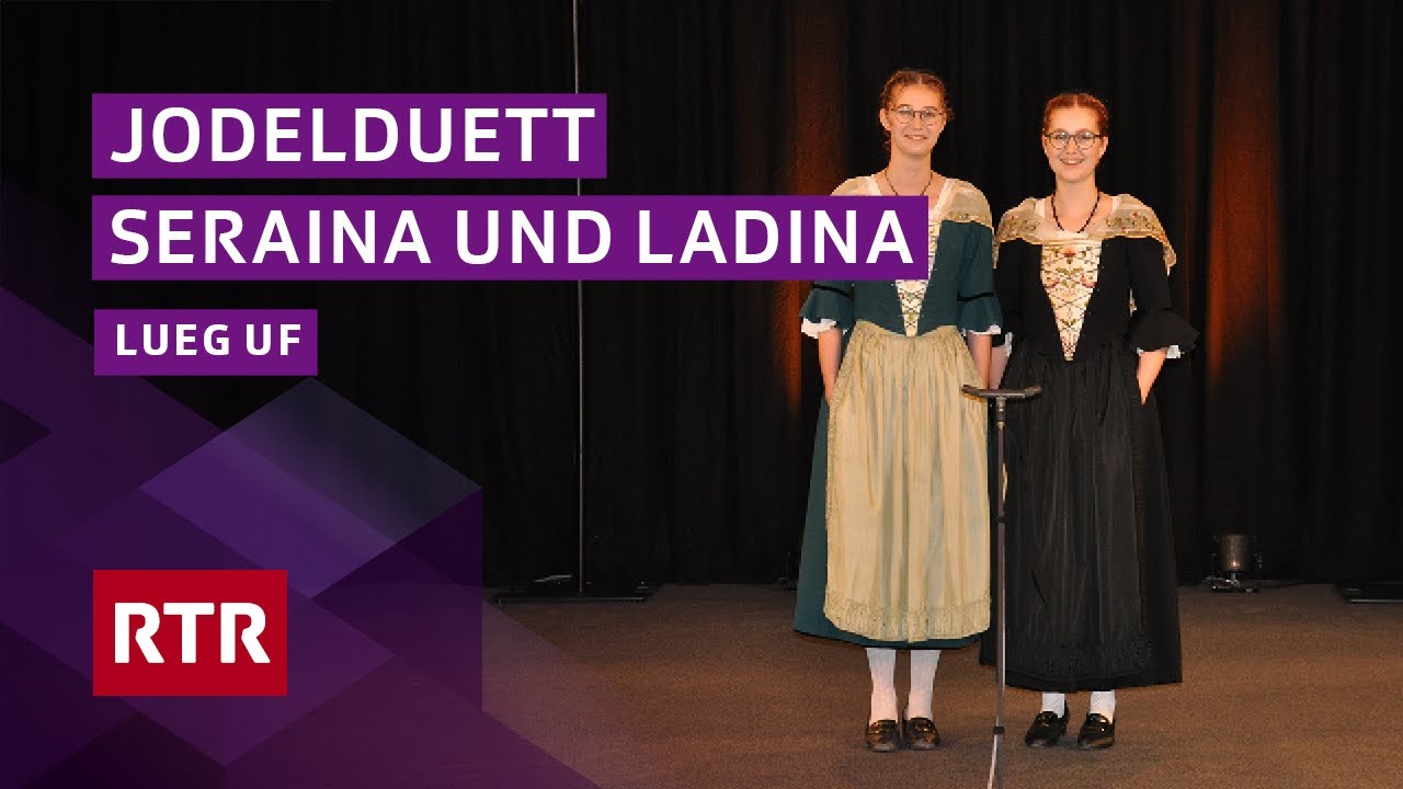 Jodelduett Seraina und Ladina I Lueg uf I Registraziuns Sursaissa 2025 I RTR Musica
