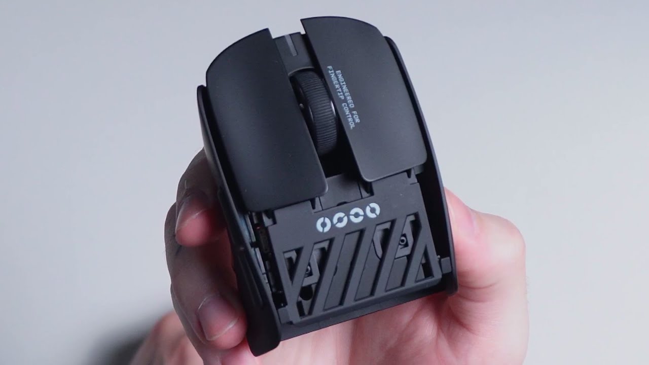 Esse mouse (cortado ao meio) me fez curtir jogar de novo