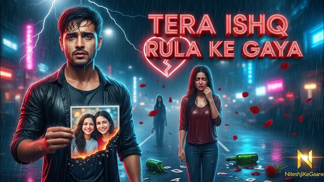 Tera Ishq Rula Ke Gaya🥺💔|New Hindi Song 2025|NiteshJiKeGaane 🥺💔|new sad song 2025|#hearttouchingsong