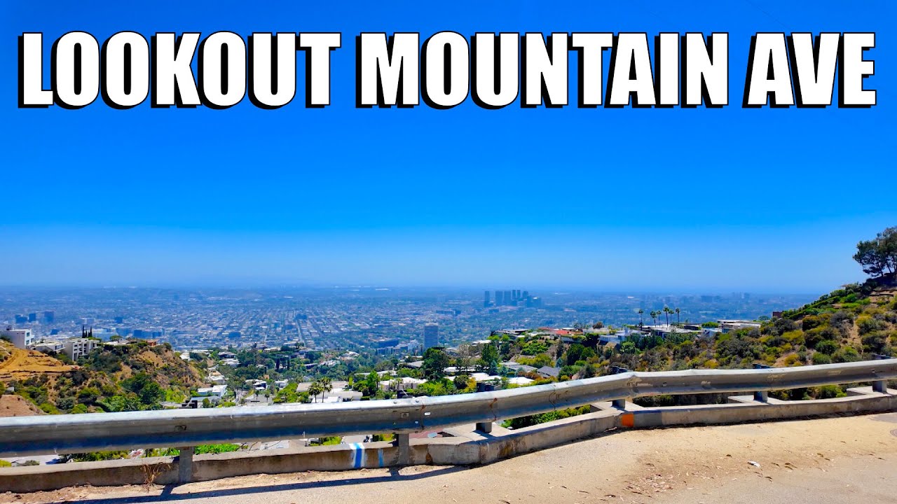 Lookout Mountain Avenue (West Hollywood Hills)