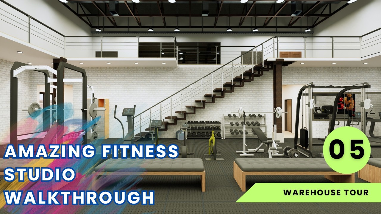 Unbelievable Fitness Studio Transformation: From Warehouse to Wellness Hub | 4K Walkthrough
