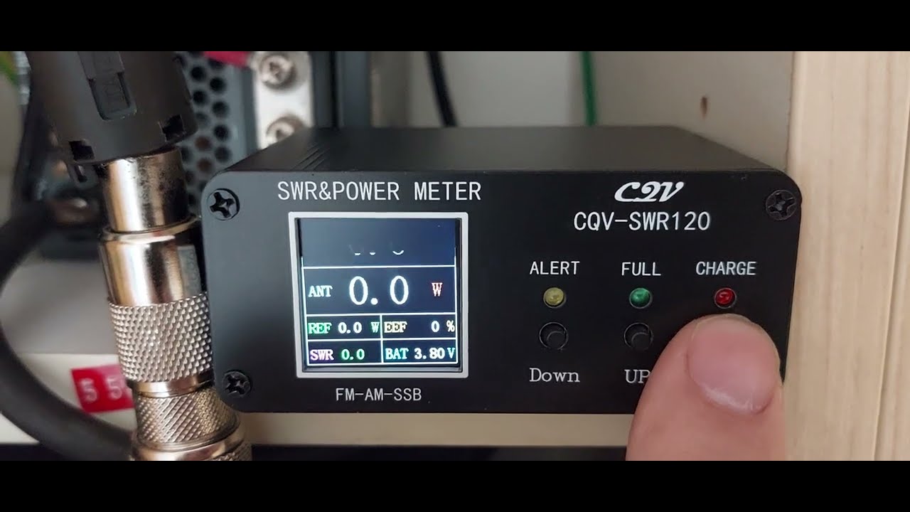 MIERNIK SWR I MOC CQV-SWR120  SWR&POWER METER   CZ.1.