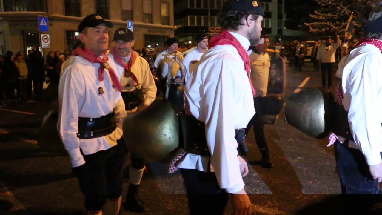 Fasnachtsbeginn Einsiedeln, 7.Januar 2017