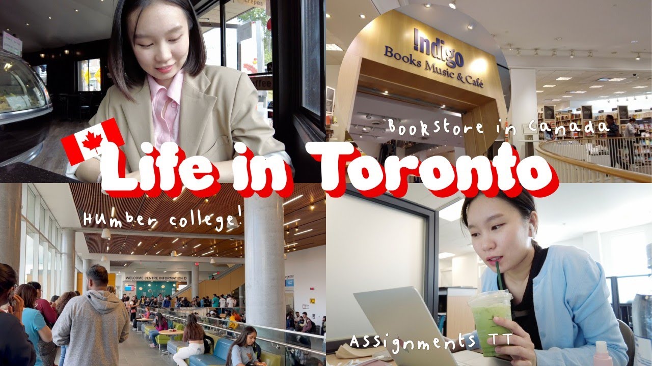 🇨🇦 ep.6 | พาทัวร์ร้านหนังสือ Indigo ที่แคนาดา, เรียนคอลเลจที่นี่เป็นยังไงบ้าง? (eng subs)