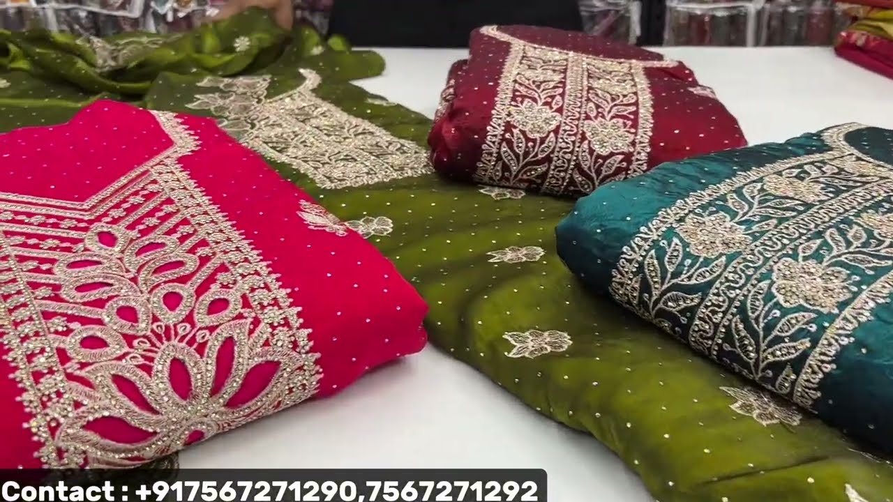 Heavy Party Wear Ladies Suits In Affordable Price | Suit Wholesale Market In Surat | Suit Wholesale