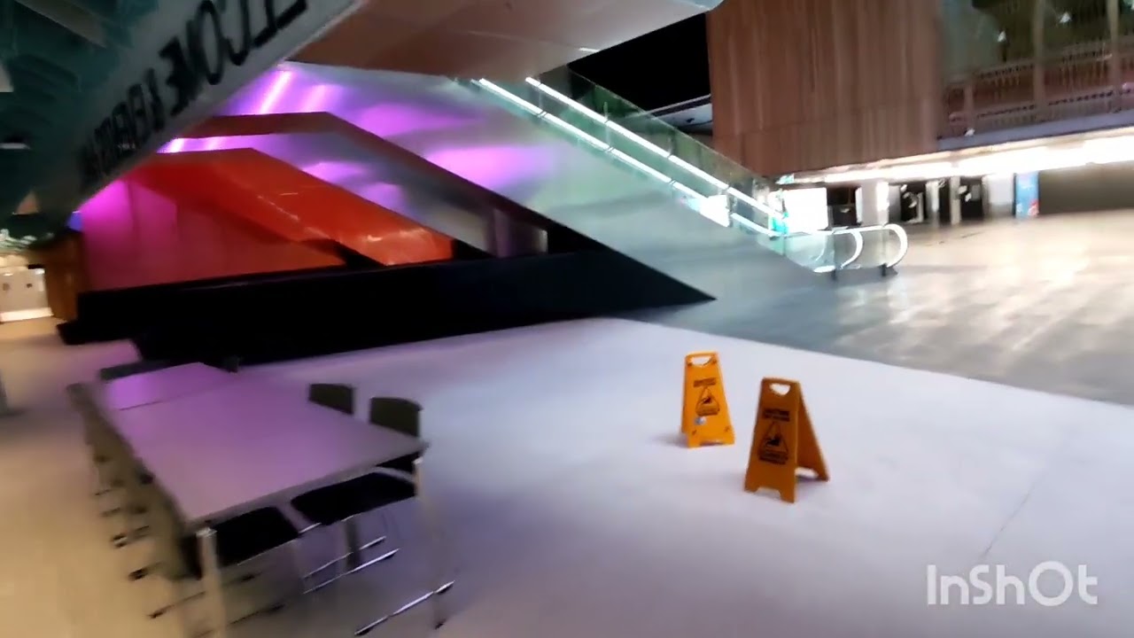 Walking in Dockland campus ( Monash uni.)