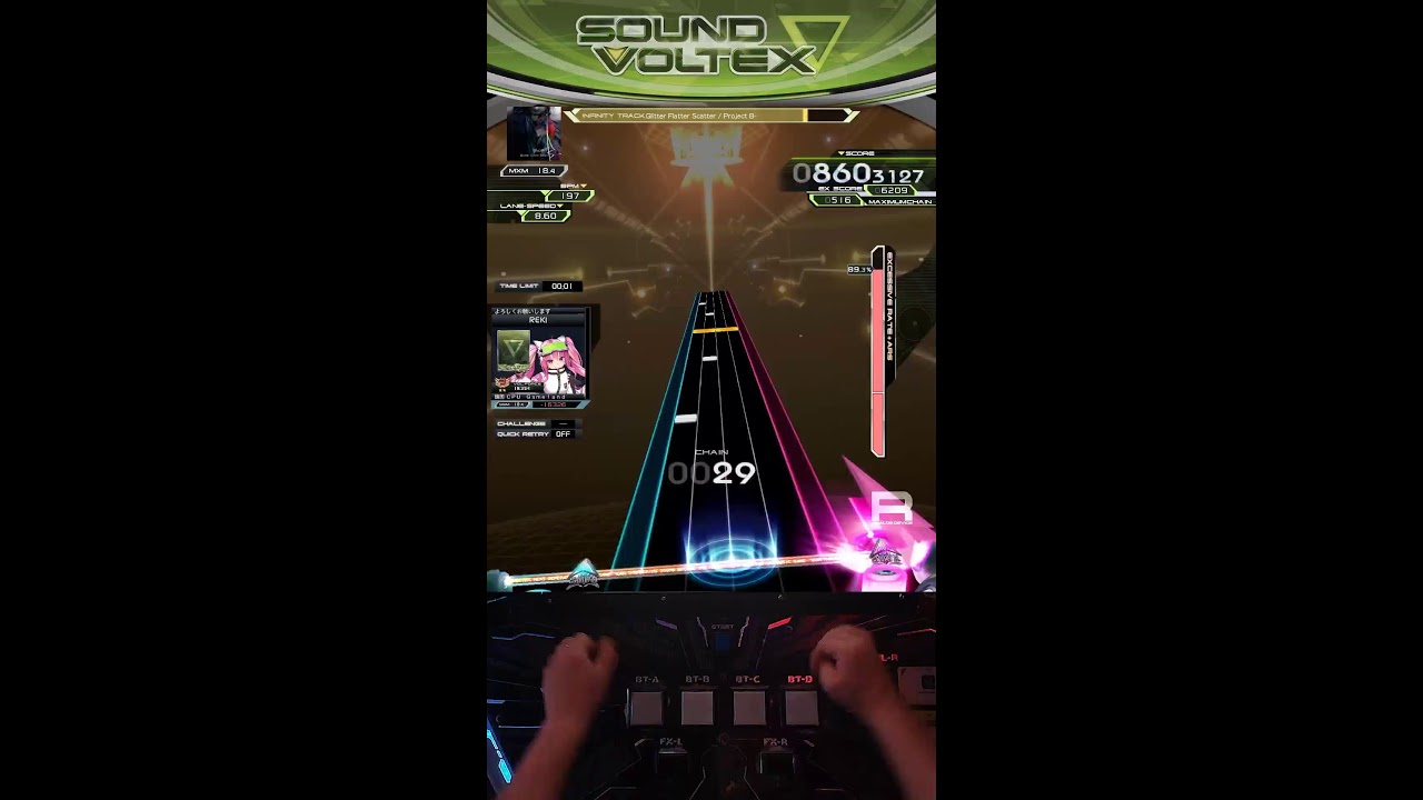 [SDVX] 사볼 랜덤 임페가기 1일차