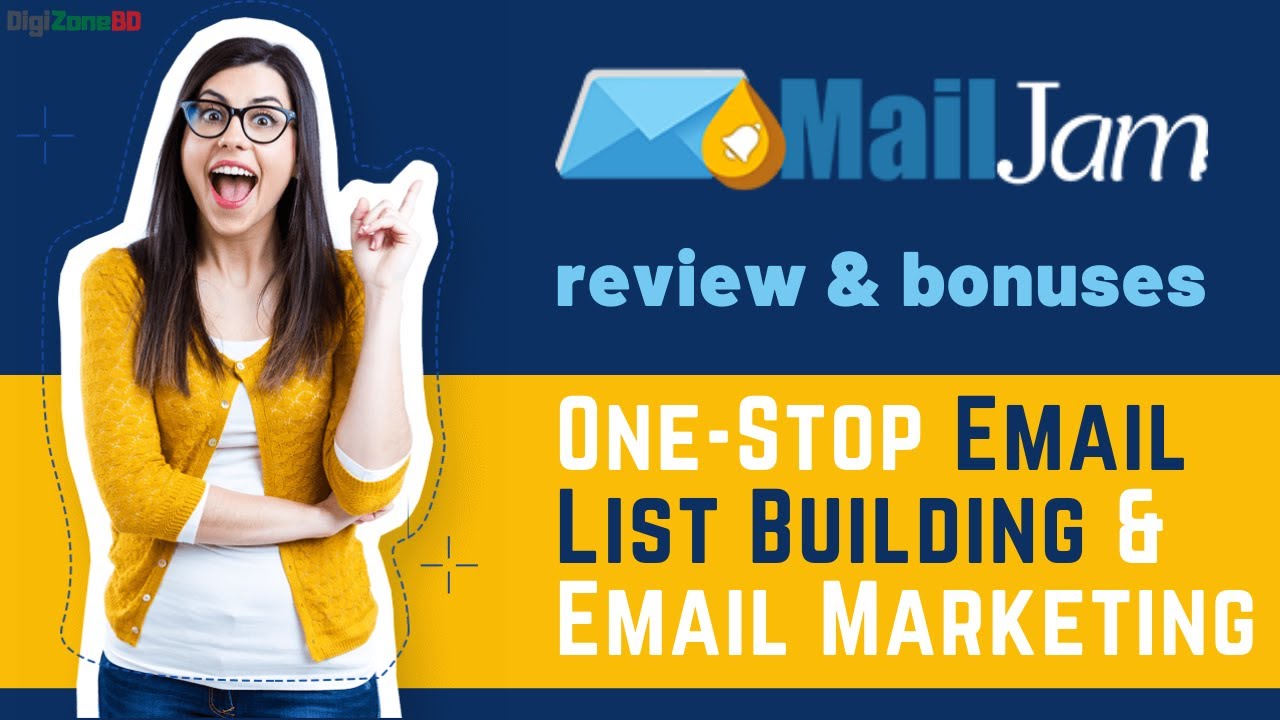 MailJam Review & Bonuses - Amazing Email Marketing and List Building Technology in one Panel