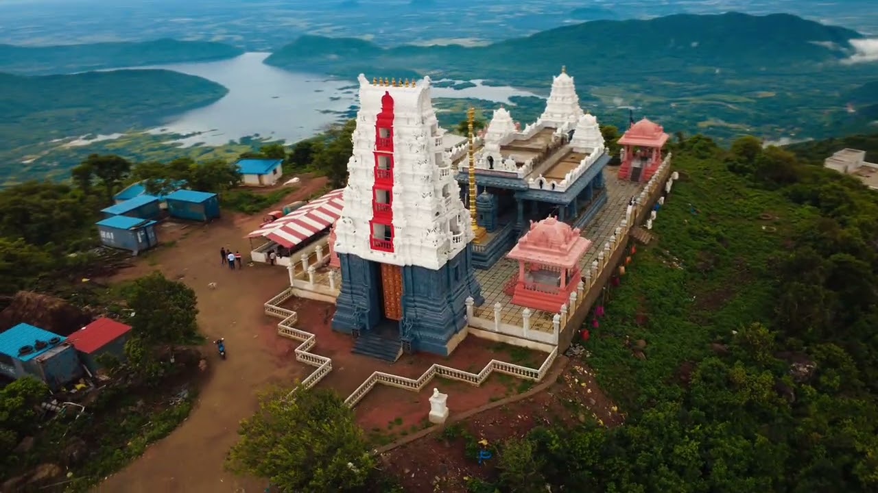 Sri Anantha Venkateswara Swamy Temple Aerial View | Divine Drone Shots | 4K