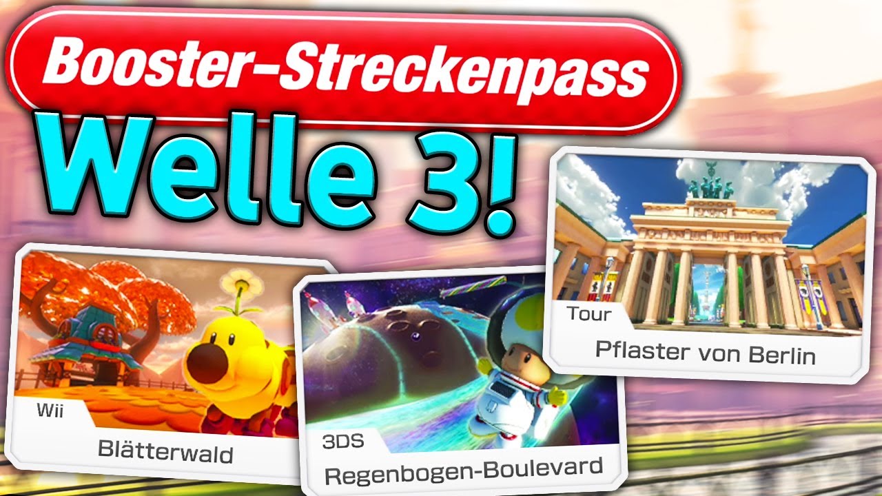 Mein RANKING der DRITTEN DLC-WELLE in Mario Kart 8 Deluxe!