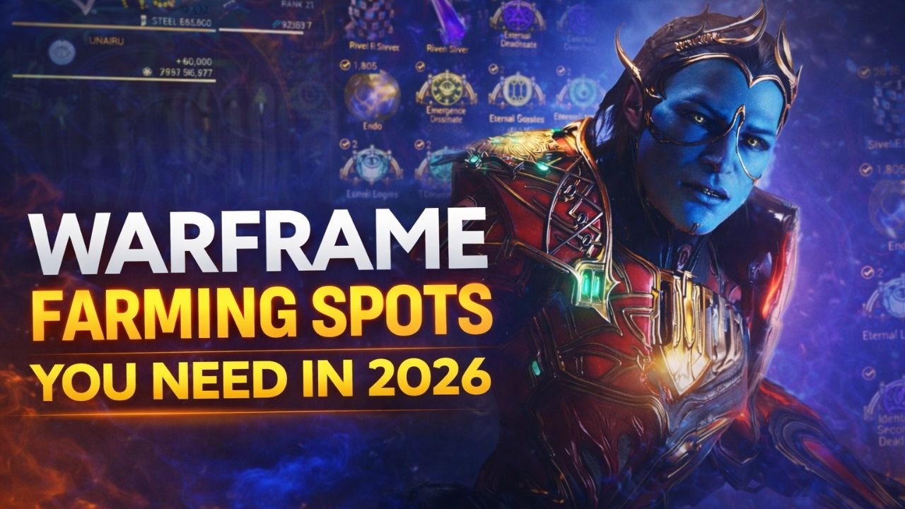 ONLY WARFRAME FARMING SPOTS YOU NEED IN 2026