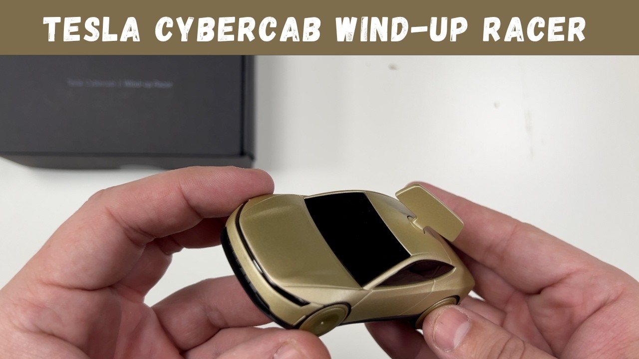 Tesla Cybercab WindUp Racer