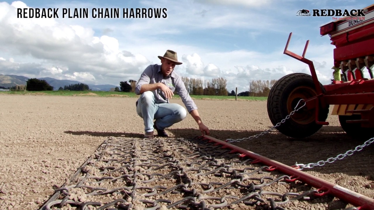 Redback Plain Chain Harrows