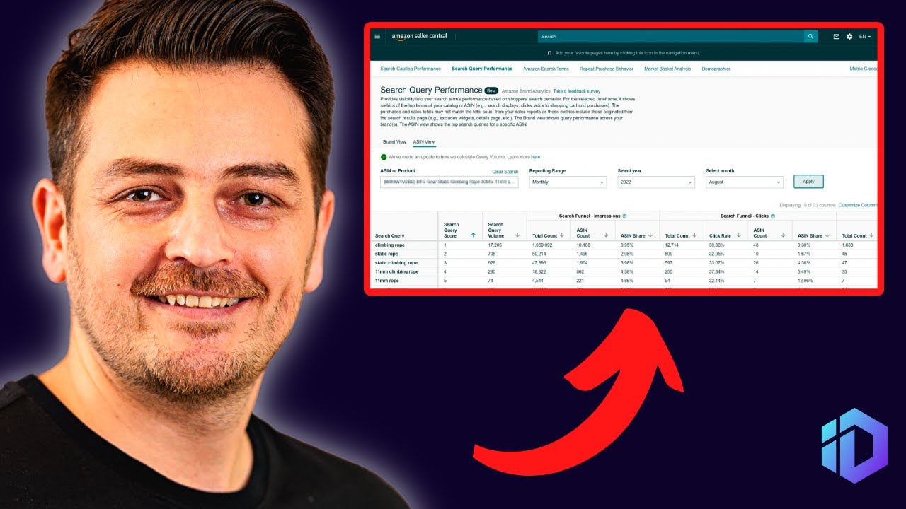 Amazon&rsquo;s Search Query Performance Explained for Beginners - Use To Increase Sales!