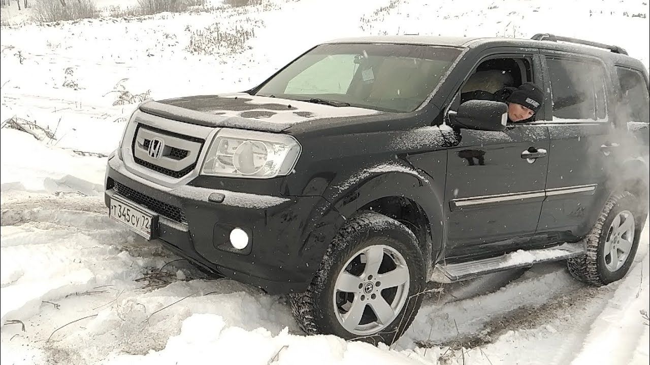 Honda Pilot 3,5 2008 lift / тест на геометрическую проходимость