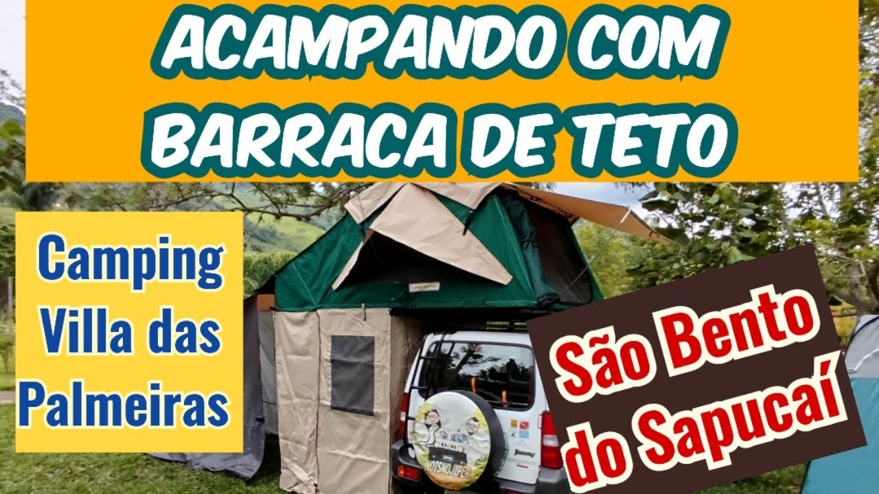 São Bento do Sapucaí - SP. Camping Villa das Palmeiras.