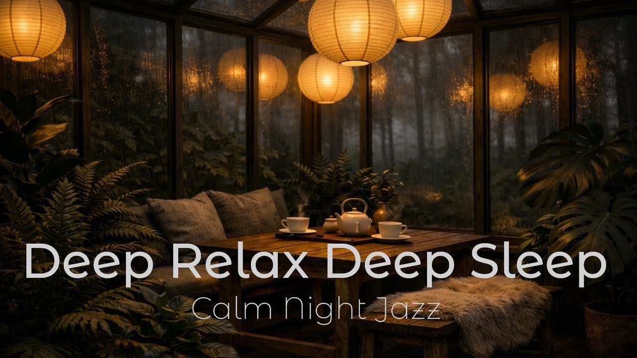 Deep relax and sleep Music with Lo-fi Jazz Piano | Calm Ambience (2 Hours 45 Minutes)