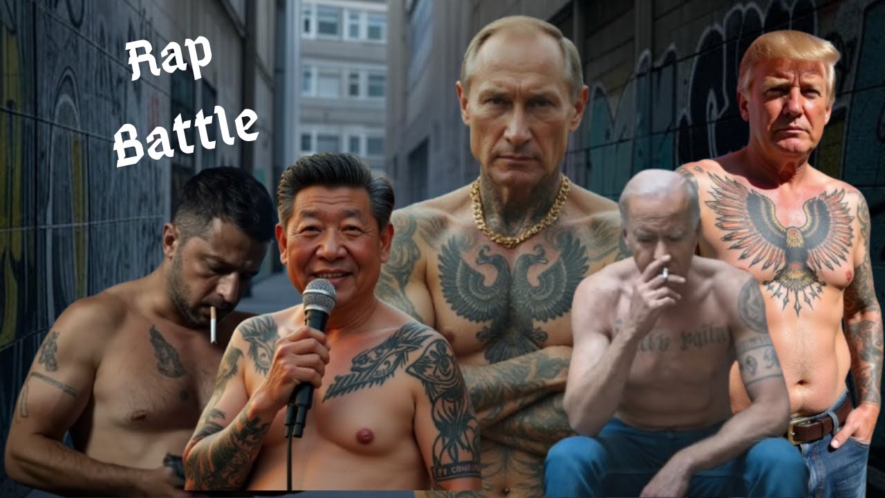 RAP BATTLE: Putin, Trump, Zelensky and Company | Rap 2025 | Parody Rap #darkhumors #PoliticalRap