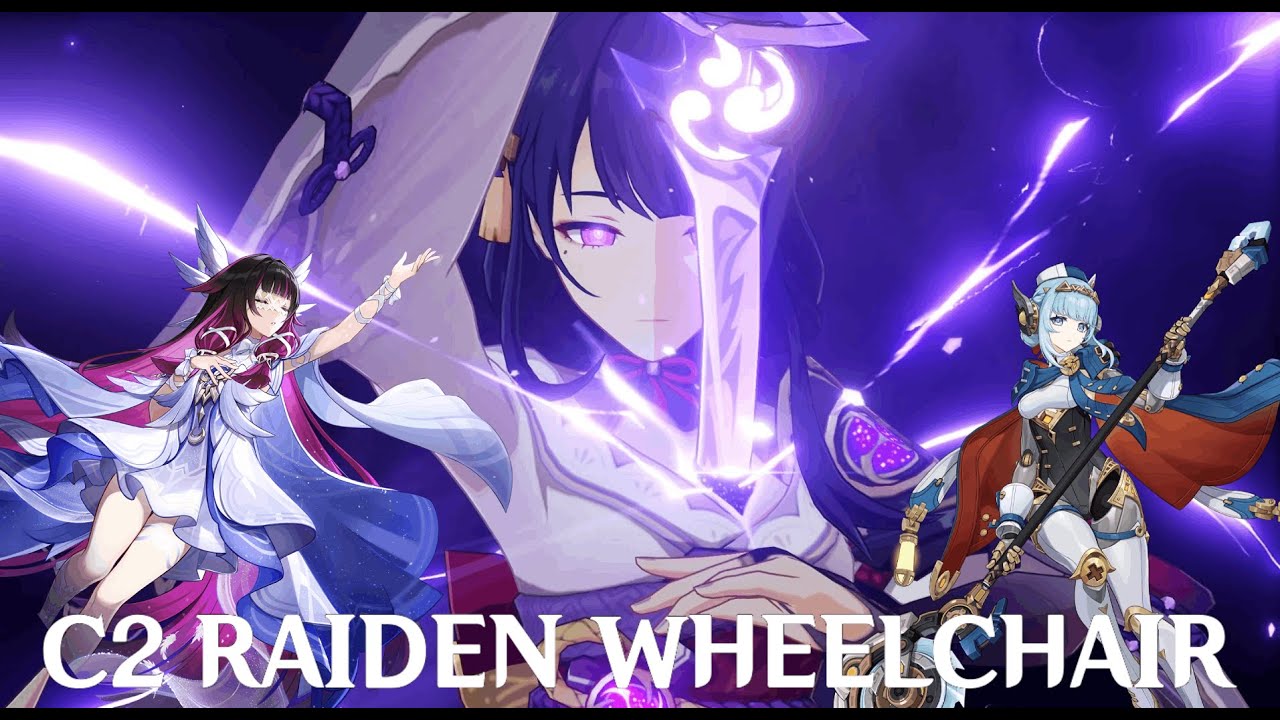 C2 Raiden Wheelchair with C0 Columbina + Ineffa (All R0) | DPS Showcase